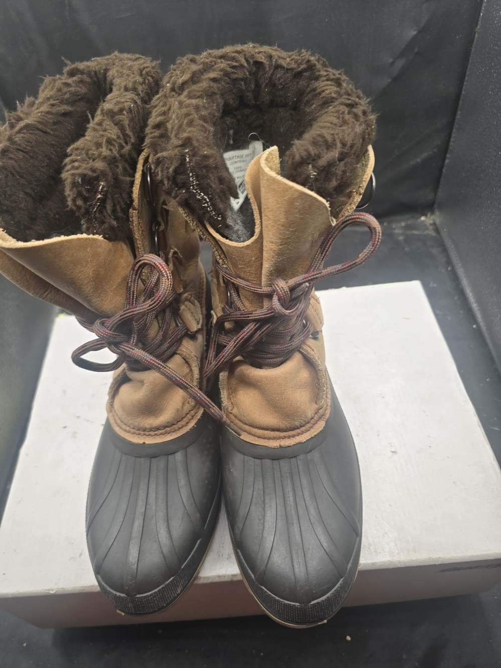 Sorel Women's‎ Brown Fleece-Lined Winter Boots